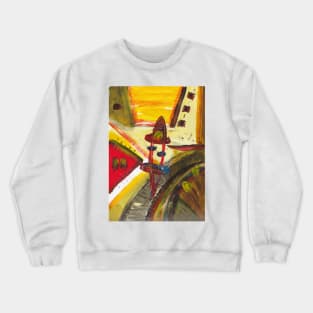 Space Travel Crewneck Sweatshirt